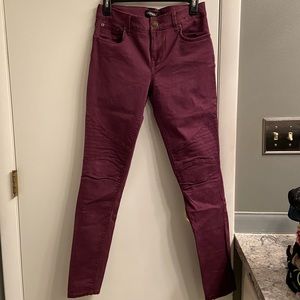 Express moto style jeggings